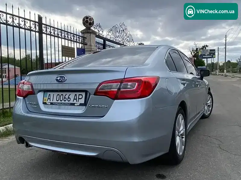 Subaru Legacy 2015, фото з оголошення 2 з 10, VIN 4S3BNAC61F3053359
