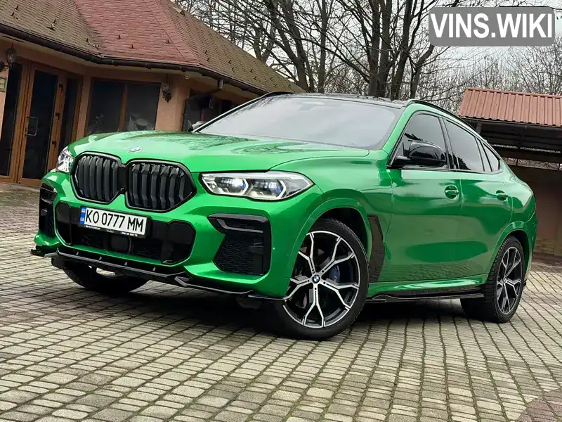 BMW X6 2022, фото з оголошення 1 з 21, VIN WBAGT210X09L37221