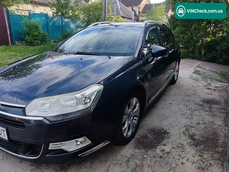 Citroen C5 2011, фото з оголошення 2 з 12, VIN VF7RW5FVABL506915