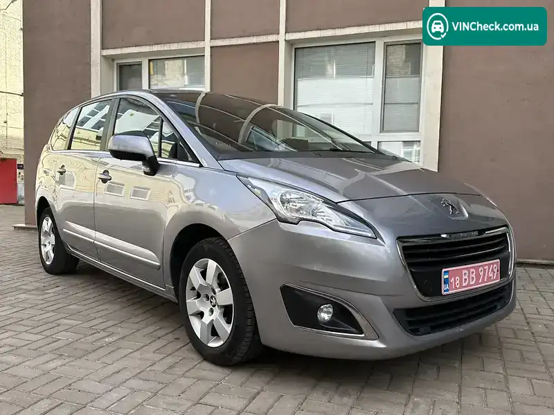 Peugeot 5008 2014, фото з оголошення 2 з 20, VIN VF30E9HD8ES080607