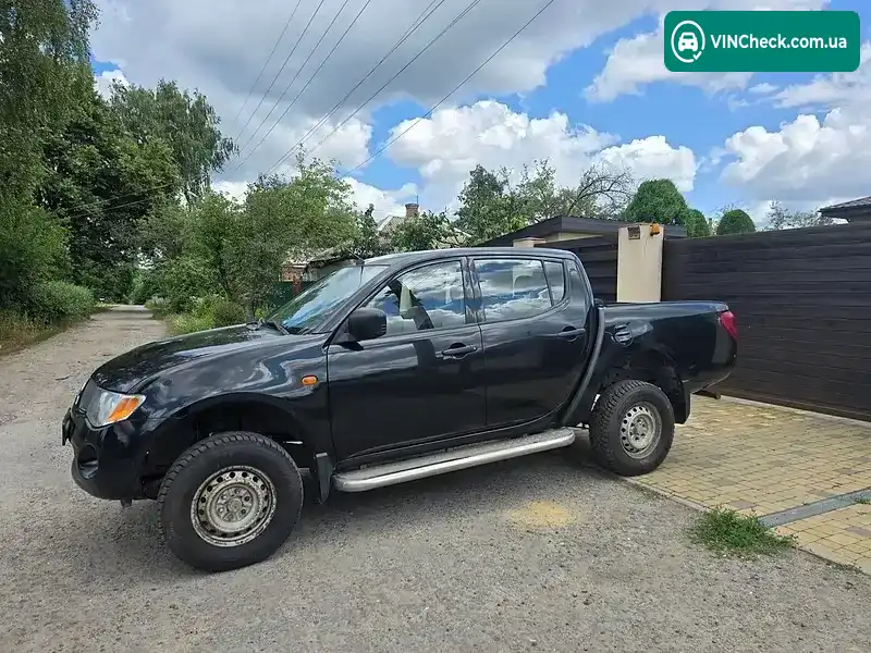 Mitsubishi L 200 2008, фото з оголошення 2 з 20, VIN MMBJNKB408D093675