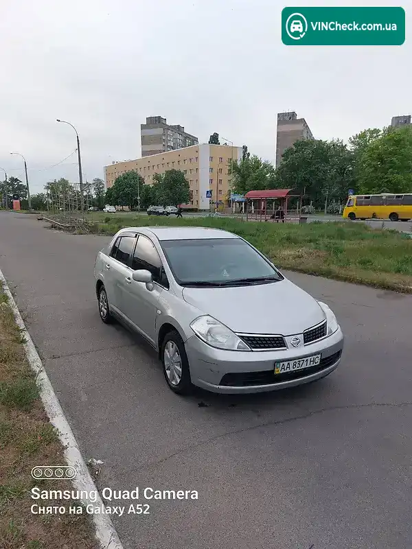 Nissan TIIDA 2008, фото з оголошення 1 з 10, VIN JN1CC11C68T021774
