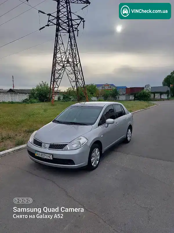 Nissan TIIDA 2008, фото з оголошення 2 з 10, VIN JN1CC11C68T021774