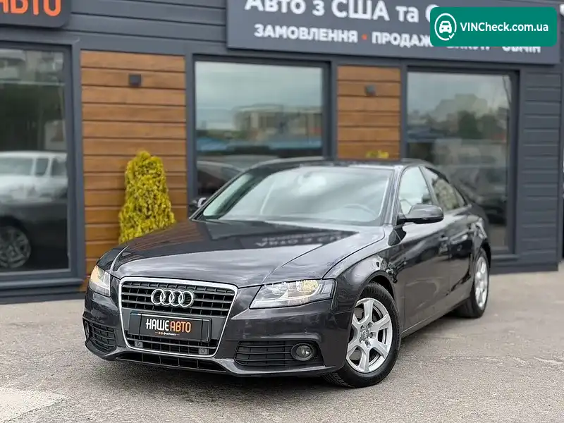 Audi A4 2010, фото з оголошення 1 з 20, VIN WAUZZZ8K8BN018207