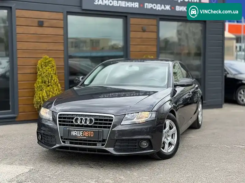 Audi A4 2010, фото з оголошення 2 з 20, VIN WAUZZZ8K8BN018207