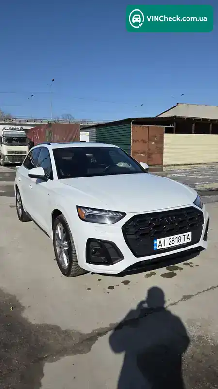Audi Q5 2021, фото з оголошення 2 з 21, VIN WA1F2AFY8M2059213