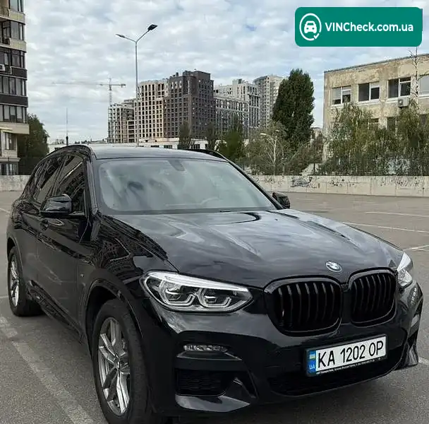 BMW X3 2020, фото з оголошення 2 з 20, VIN WBATY110709C93580