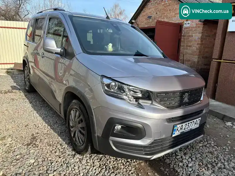 Peugeot Rifter 2020, фото з оголошення 1 з 21, VIN VR3EC9HPALJ680560