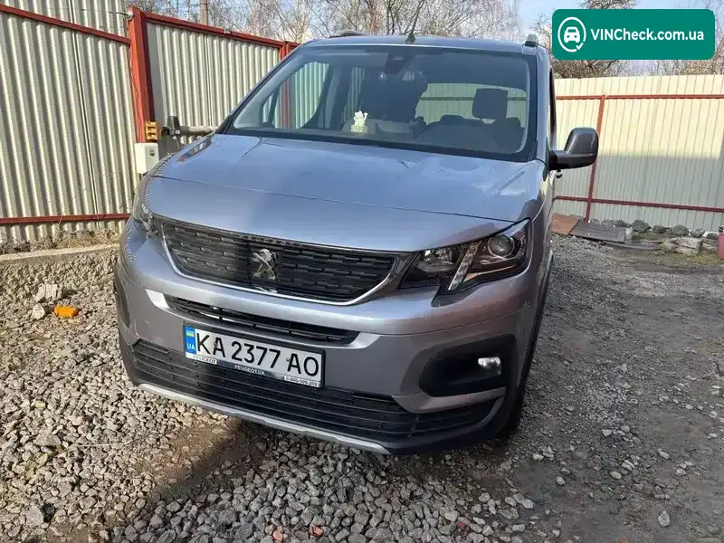 Peugeot Rifter 2020, фото з оголошення 2 з 21, VIN VR3EC9HPALJ680560
