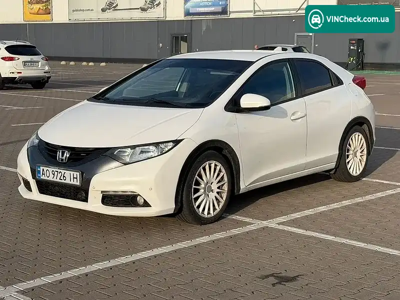 Honda Civic 2012, фото з оголошення 2 з 13, VIN SHHFK3760CU012268