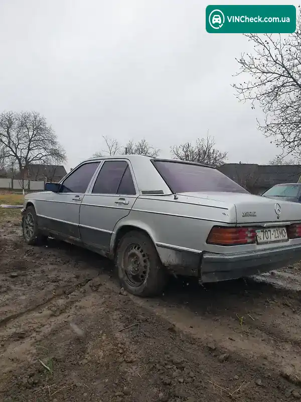 Mercedes-Benz 190 1983, фото з оголошення 1 з 4, VIN WDB20102412027123
