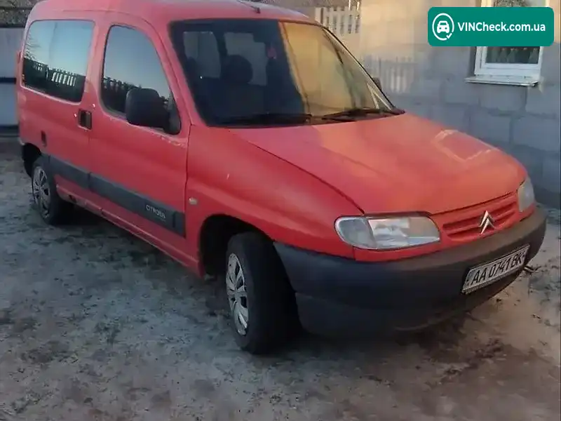Citroen Berlingo 2002, фото з оголошення 1 з 11, VIN VF7MBWJYB65771273