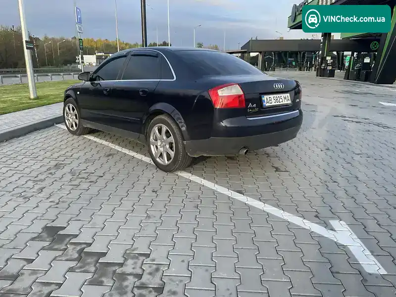 Audi A4 2002, фото з оголошення 1 з 8, VIN WAUZZZ8E43A012164
