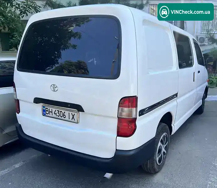 Toyota Hiace 2003, фото з оголошення 1 з 6, VIN JT121JK1200009957