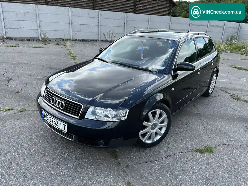 Audi A4 2003, фото з оголошення 2 з 20, VIN WAUZZZ8E23A284454