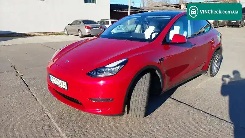 Tesla Model Y 2021, фото з оголошення 1 з 20, VIN 5YJYGDEEXMF195686