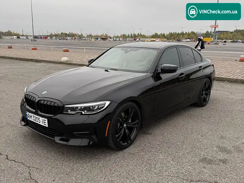 BMW 3 Series 2021, фото з оголошення 1 з 20, VIN 3MW5R1J03M8C15199
