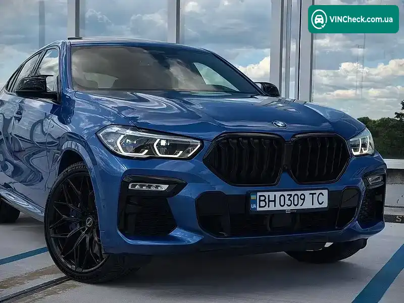 BMW X6 2020, фото з оголошення 1 з 18, VIN WBAGT610009D39831