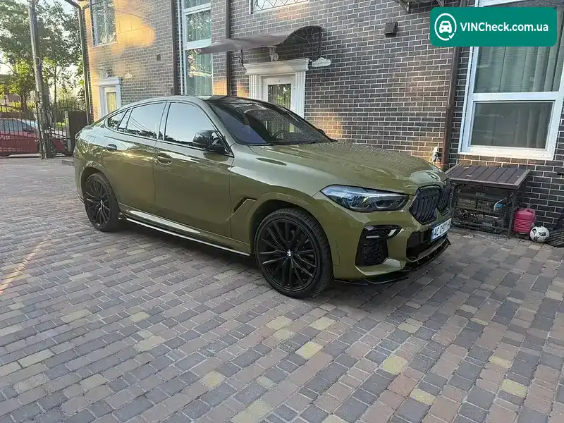 BMW X6 2021, фото з оголошення 2 з 17, VIN WBACY610X09K65413