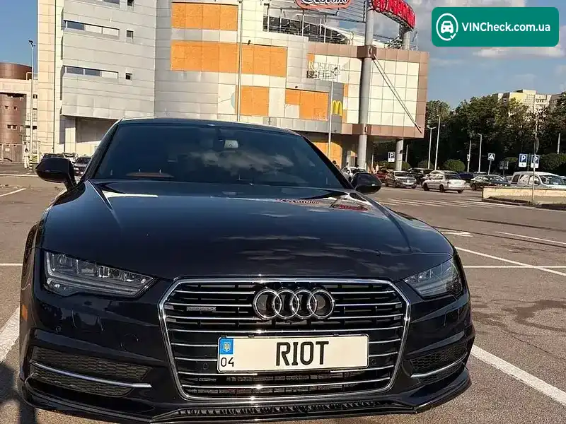 Audi A7 Sportback 2017, фото з оголошення 1 з 20, VIN WAUW3AFC0JN028987
