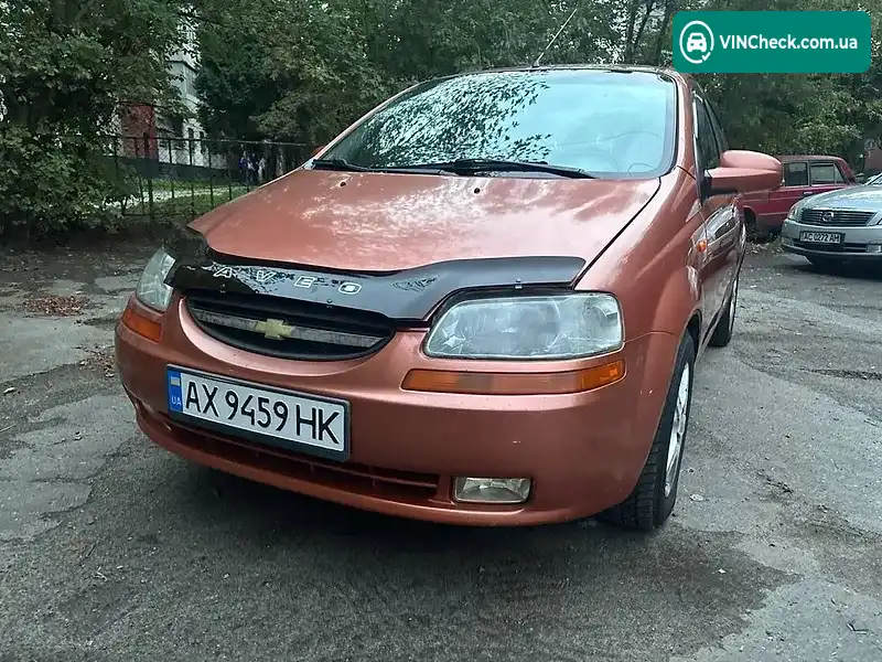 Chevrolet Aveo 2005, фото з оголошення 2 з 12, VIN KL1SF69YE5A491208