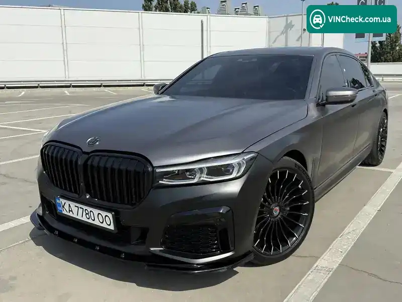 BMW 7 Series 2018, фото з оголошення 1 з 20, VIN WBA7E4C51KGV70031