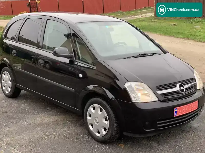 Opel Meriva 2004, фото з оголошення 1 з 20, VIN W0L0XCE7534333815