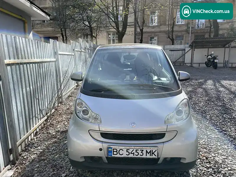 Smart Fortwo 2009, фото з оголошення 2 з 9, VIN WME4513801K349484