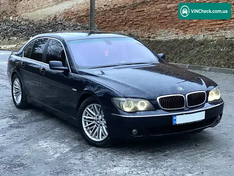 BMW 7 Series 2006, фото з оголошення 1 з 20, VIN WBAHM21070DS66637