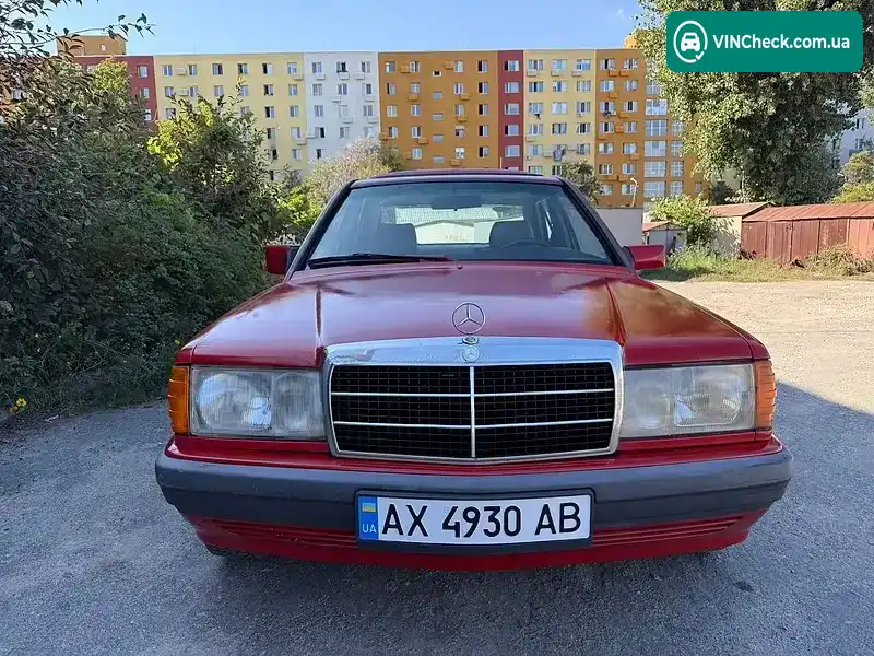 Mercedes-Benz 190 1985, фото з оголошення 1 з 20, VIN WDB2010241A165558