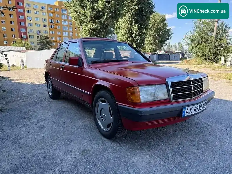 Mercedes-Benz 190 1985, фото з оголошення 2 з 20, VIN WDB2010241A165558