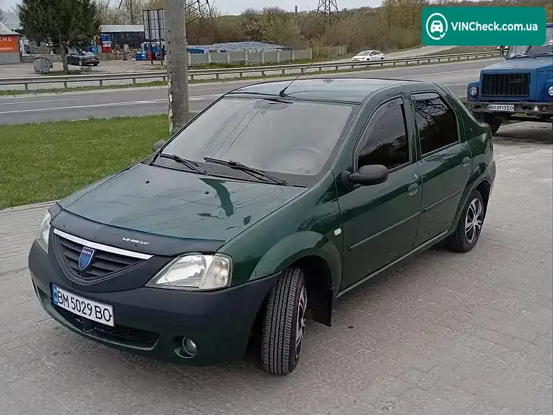 Dacia Logan 2005, фото з оголошення 2 з 8, VIN UU1LSDAGH34708777