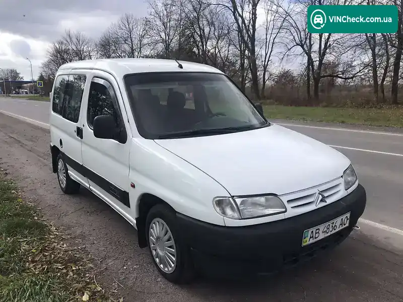 Citroen Berlingo 2002, фото з оголошення 2 з 11, VIN VF7MBWJYB65905737