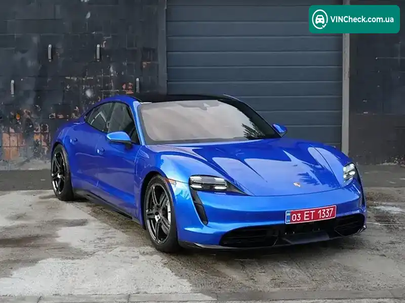 Porsche Taycan 2020, фото з оголошення 1 з 21, VIN WP0AC2Y1XLSA71237