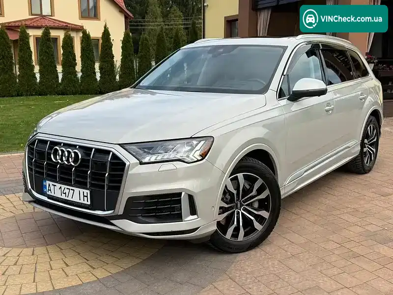 Audi Q7 2020, фото з оголошення 1 з 21, VIN WA1VXAF75MD011158