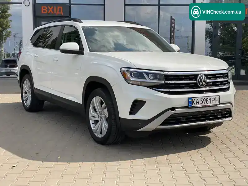 Volkswagen Atlas 2022, фото з оголошення 2 з 20, VIN 1V2WR2CA8NC521780