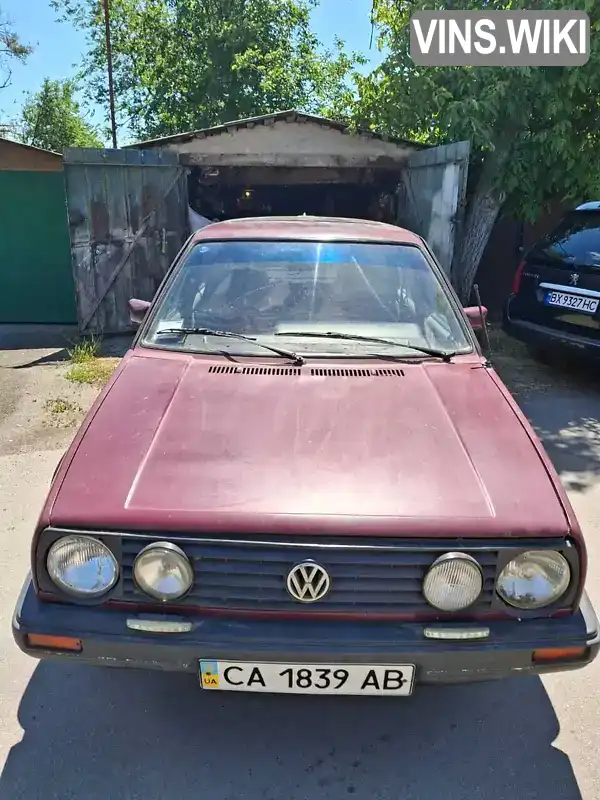 Volkswagen Golf 1987, фото з оголошення 1 з 11, VIN WVWZZZ19ZHB776646