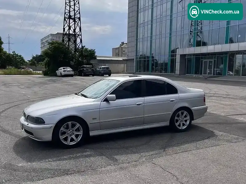 BMW 5 Series 2002, фото з оголошення 2 з 20, VIN WBADL81070GX67709