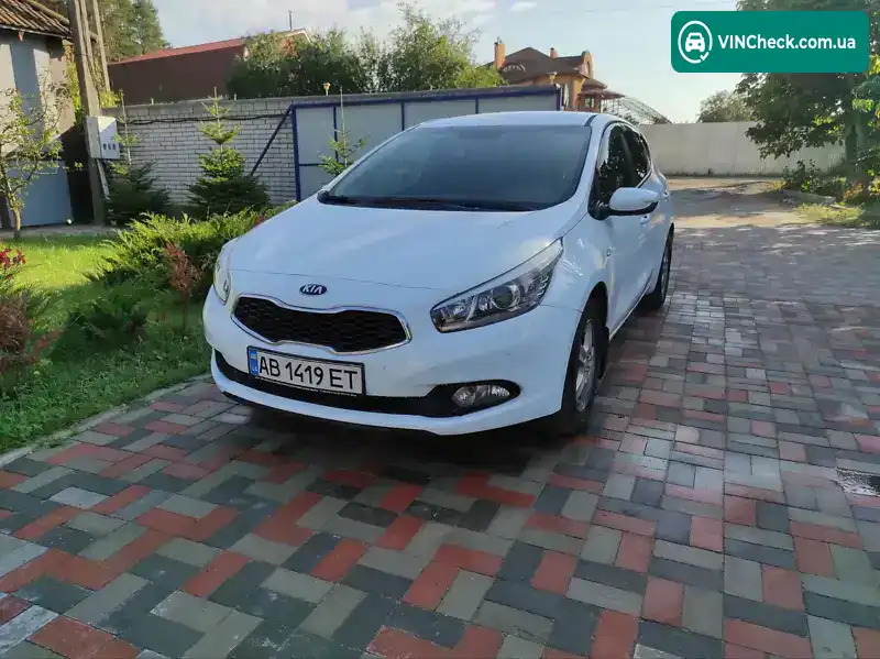 Kia Ceed 2013, фото з оголошення 2 з 8, VIN U5YHN516BEL082404