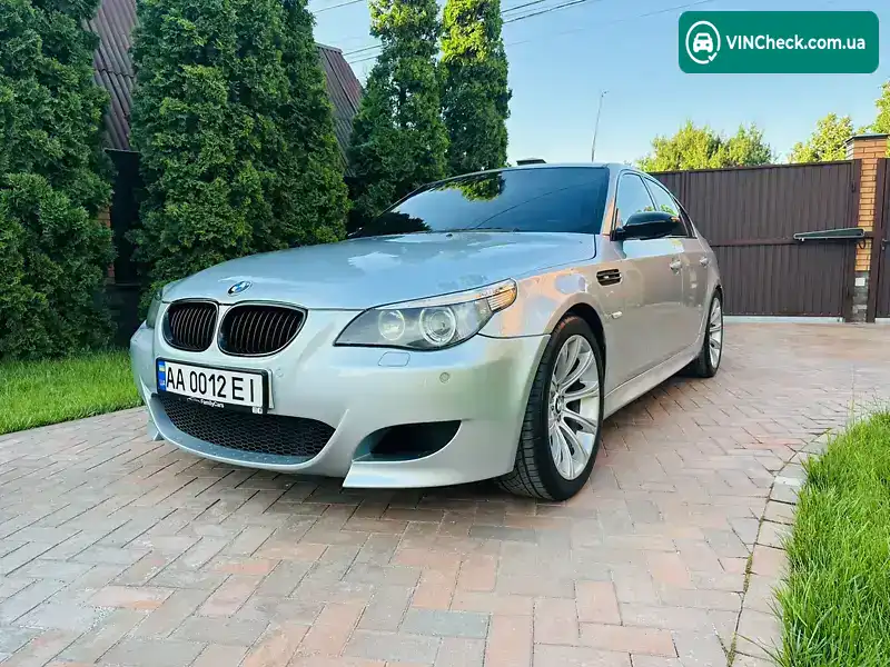 BMW M5 2007, фото з оголошення 1 з 20, VIN WBSNB91030B562832