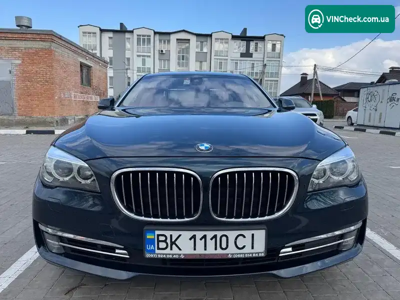 BMW 7 Series 2013, фото з оголошення 2 з 20, VIN WBAYF61020DE58473