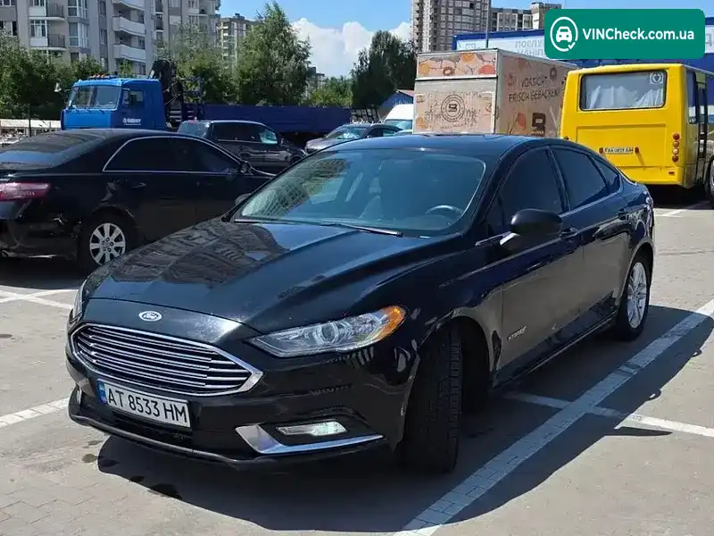 Ford Fusion 2018, фото з оголошення 1 з 15, VIN 3FA6P0LU1JR274478