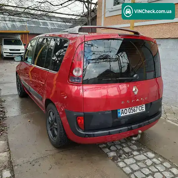 Renault Espace 2004, фото з оголошення 2 з 21, VIN VF1JK0GA632753506