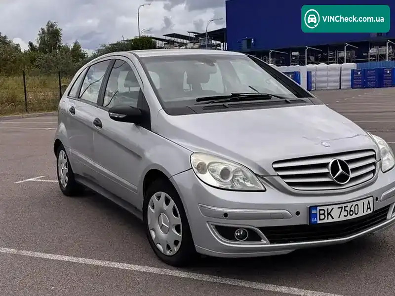 Mercedes-Benz B-Class 2007, фото з оголошення 1 з 9, VIN WDD2452071J272252