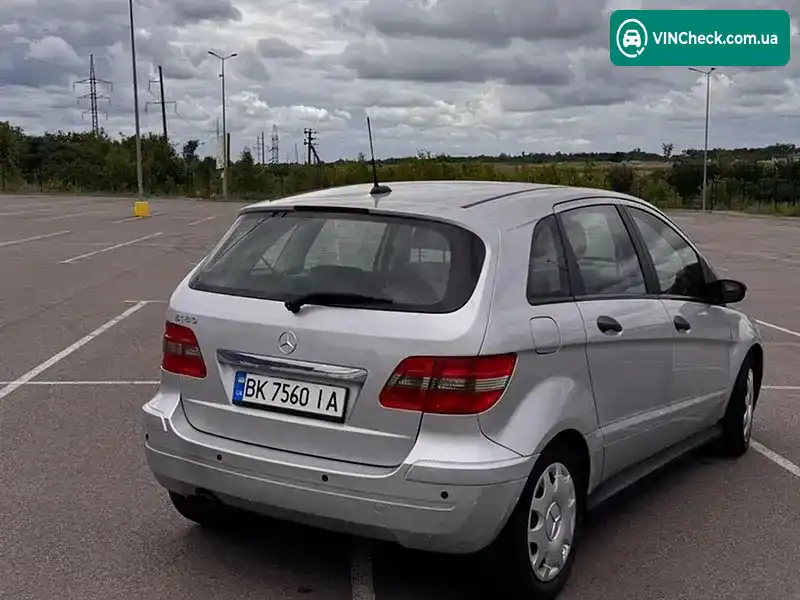 Mercedes-Benz B-Class 2007, фото з оголошення 2 з 9, VIN WDD2452071J272252