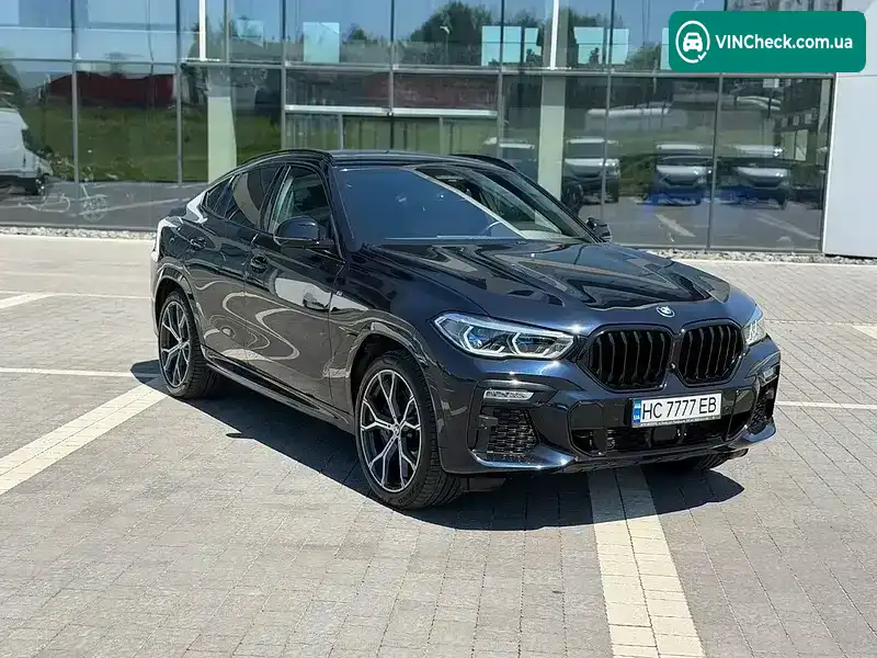 BMW X6 2021, фото з оголошення 1 з 20, VIN WBACY810809F75915