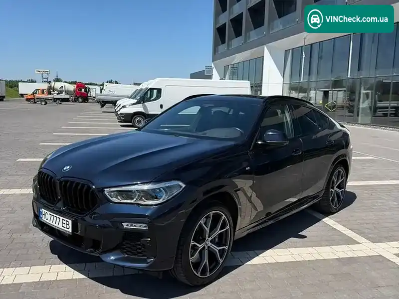 BMW X6 2021, фото з оголошення 2 з 20, VIN WBACY810809F75915