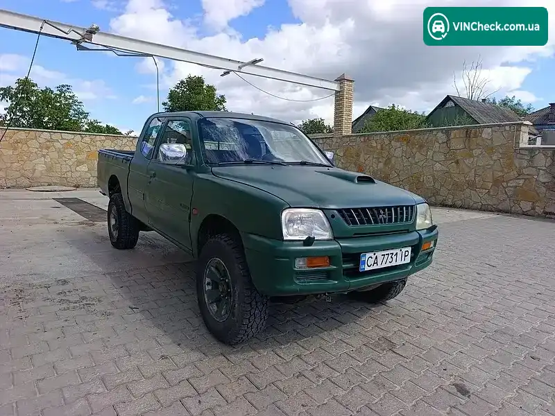 Mitsubishi L 200 1999, фото з оголошення 1 з 10, VIN MMBCNK740YD004865