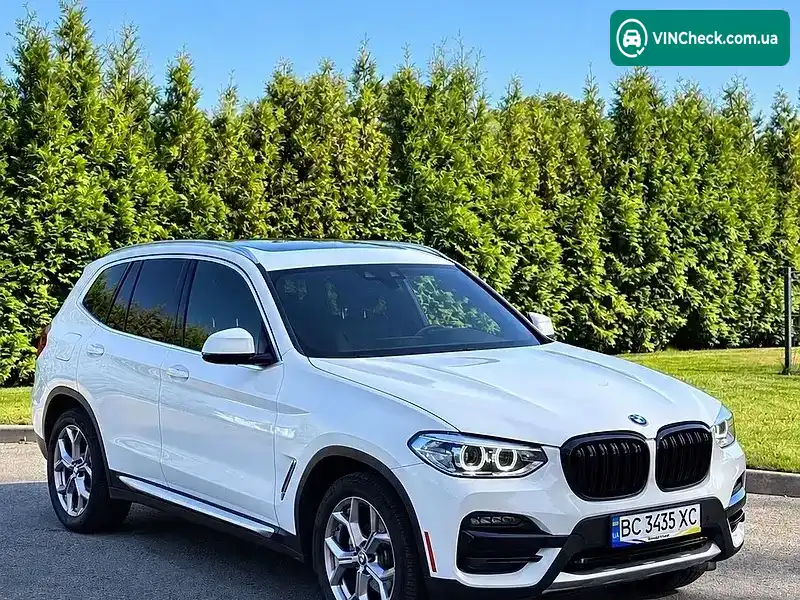 BMW X3 2020, фото з оголошення 1 з 15, VIN 5UXTY5C06M9F37666