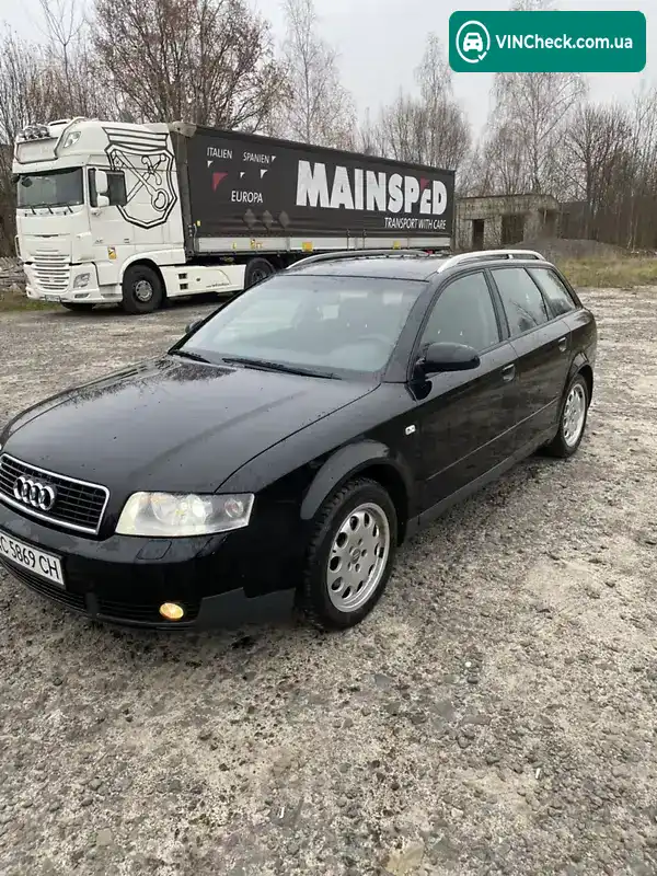 Audi A4 2003, фото з оголошення 1 з 6, VIN WAUZZZ8E03A401206